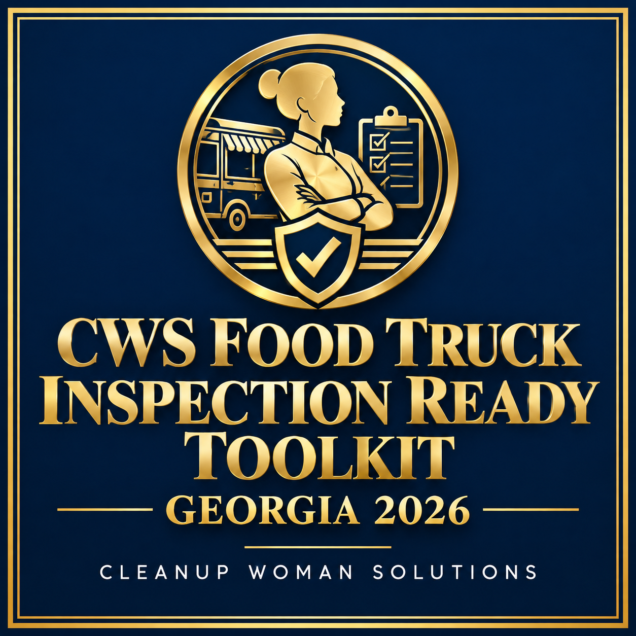 CWS Food Truck Inspection-Ready Toolkit — Georgia 2026 cover